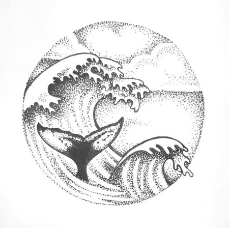 Эскизы тату море