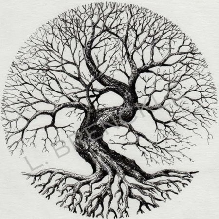 Дерево эскиз