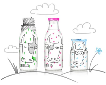 Эскизы упаковок продуктов