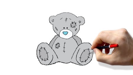 Медвежонок эскиз