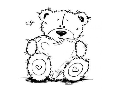 Мягкая игрушка карандашом