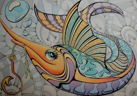 Стилизованные рыбки