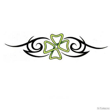 Кельтский трайбл Клевер