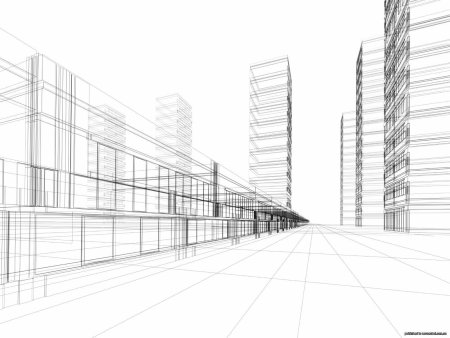 Эскиз детали с отверстием