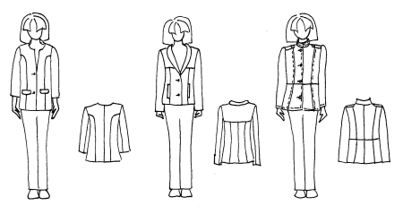 Технический эскиз одежды
