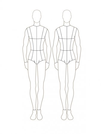 Детские фигуры для эскиза