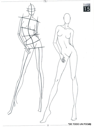 Рисование фэшн эскизов