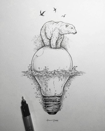 Интересные рисунки карандашом