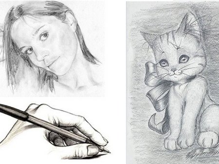 Рисунки для начинающих художников карандашом