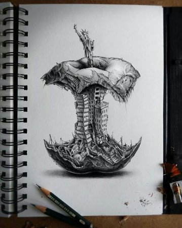 Необычные рисунки