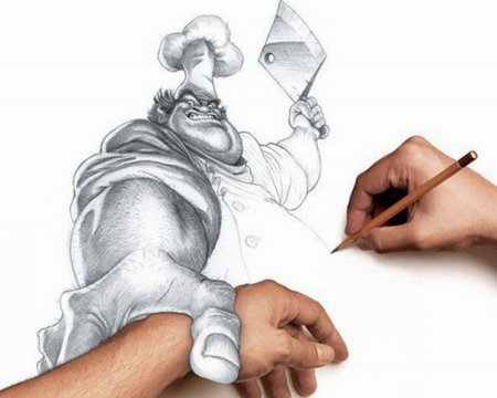 Рисунки карандашом прикольные
