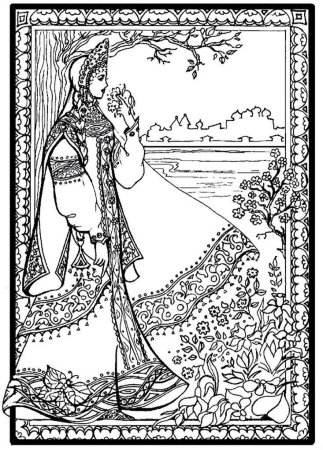 Иллюстрации к сказкам черно белые