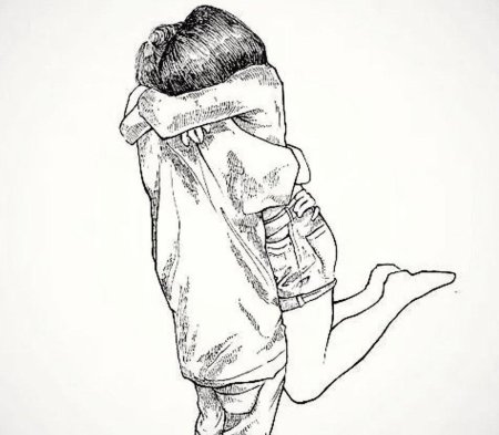 Рисунки для срисовки парень и девушка