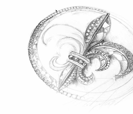 Эскизы драгоценностей