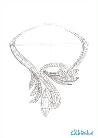 Дизайнерские ювелирные украшения эскизы