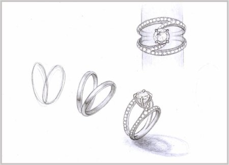 Зарисовки ювелирных изделий