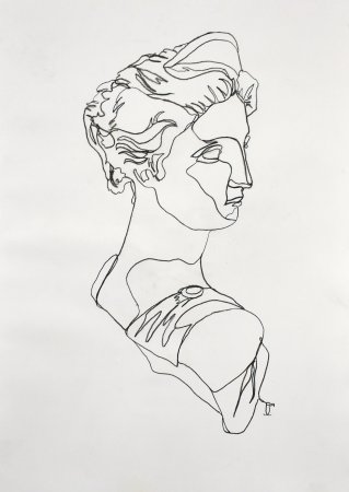 Эскиз скульптуры