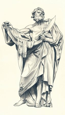 Античные скульптуры эскиз