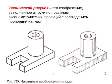 Технический рисунок пример
