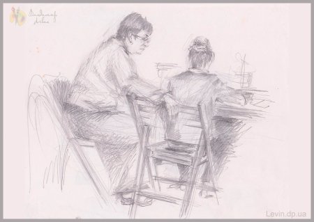 Наброски в школе