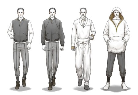Одежда для рисования мужская