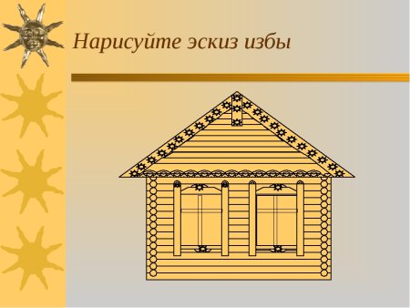 Элемент украшения окна русской избы
