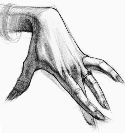 Руки карандашом