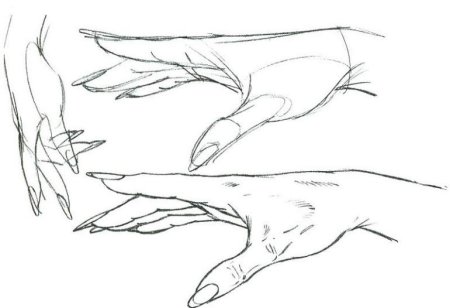 Руки карандашом