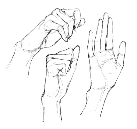 Руки для рисования