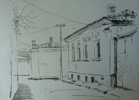 Пленэрные зарисовки города Орел