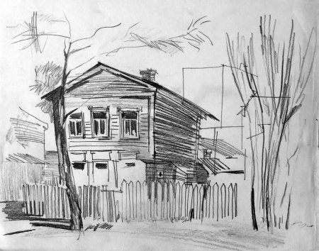 Пленэрные зарисовки Андрияка