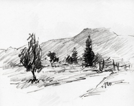 Зарисовки пейзажа