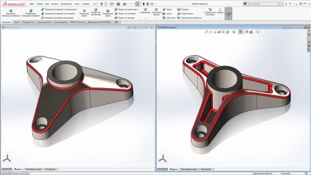 3d моделирование детали solidworks