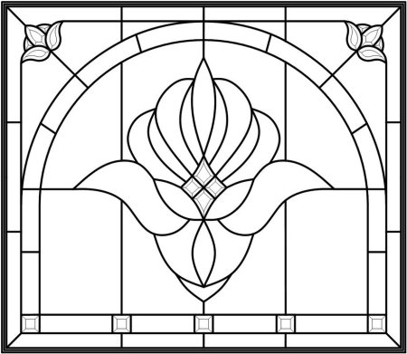 Vitrage Mosaic pattern
