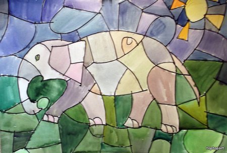 Мозаичная композиция