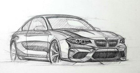 BMW m5 скетчи