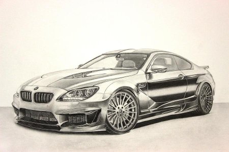 BMW m6 Pencil