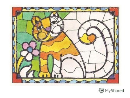 Рисование мозаикой для детей