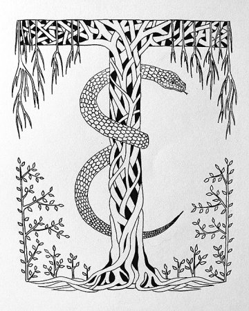 Эскиз буквицы