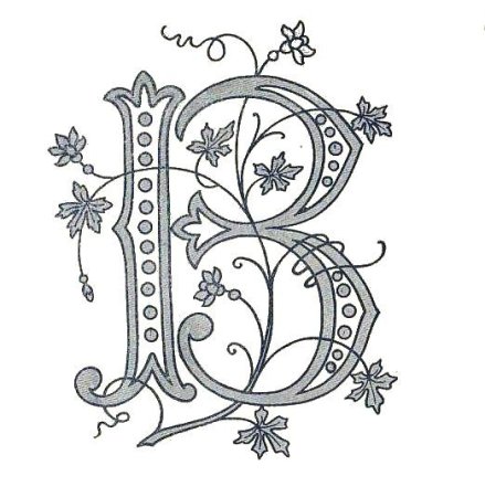 Монограмма буквица