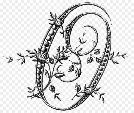 Буквица буква в