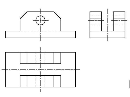 Технический рисунок детали