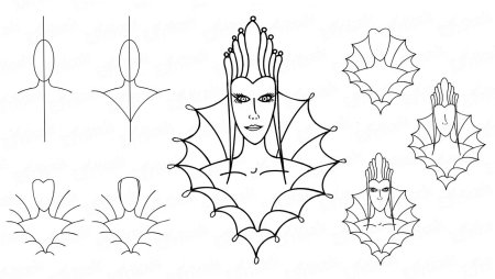 Платье акварель