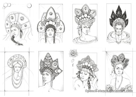 Эскизы костюмов к спектаклю Снежная Королева