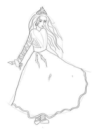 Фея Карабос раскраска