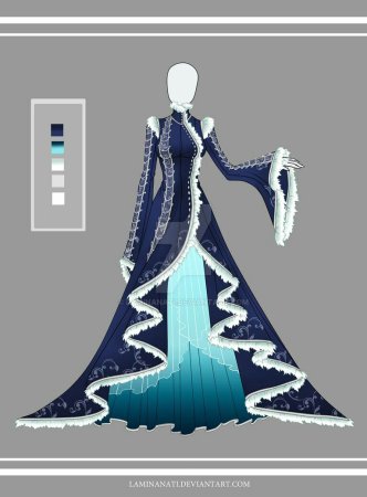 Снежная Королева контур