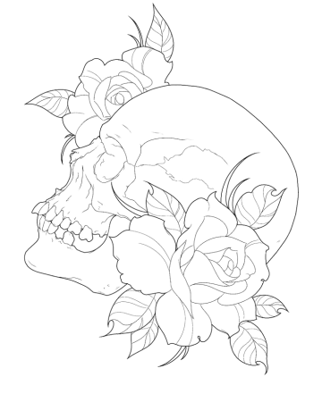 Контурные Татуировки эскизы