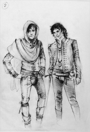 Расскраска "Ромео и Джульетта".