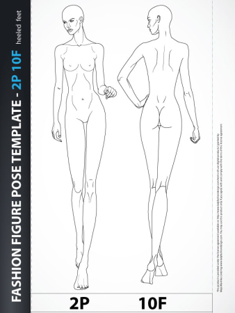 Эскиз женской фигуры