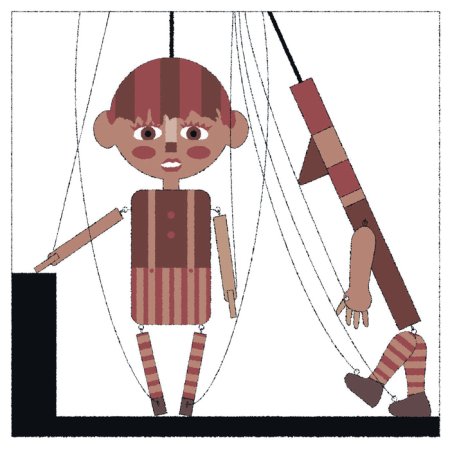 Эскиз театральной куклы